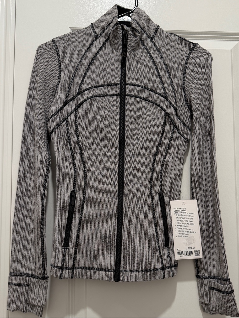 Lululemon Define Jacket Lion - Herringbone Sz 2